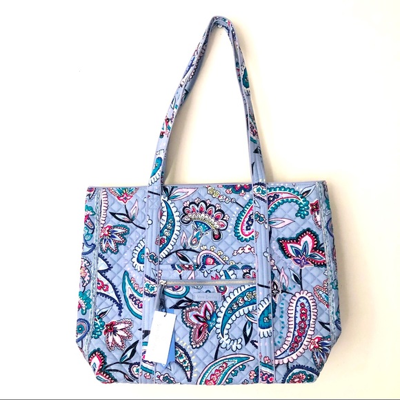 VERA BRADLEY MAKRANI paisley Iconic tote bag purse